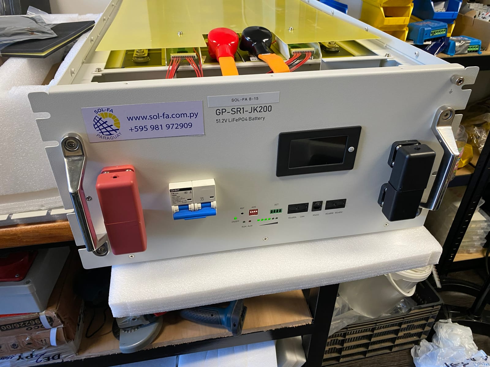 25 kWh retail store battery backup in Encarnación