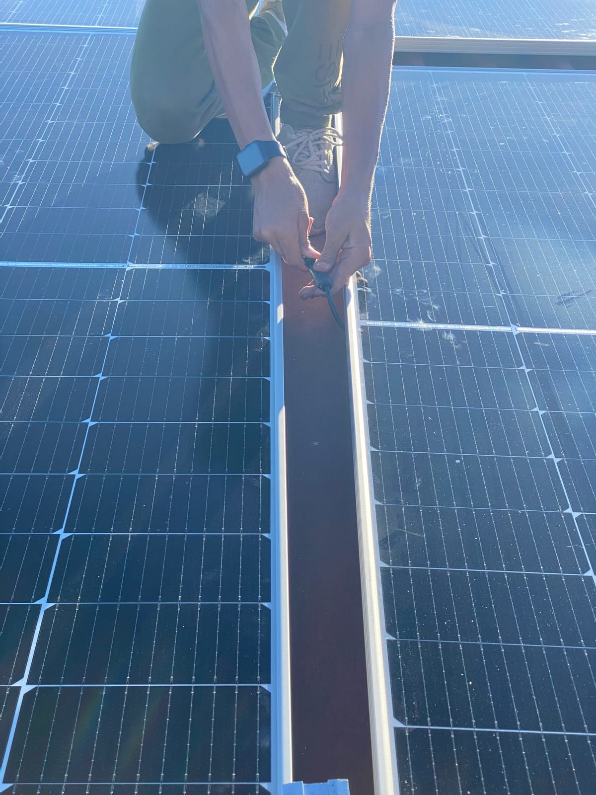 28 kWp commercial solar installation in Fernando de la Mora