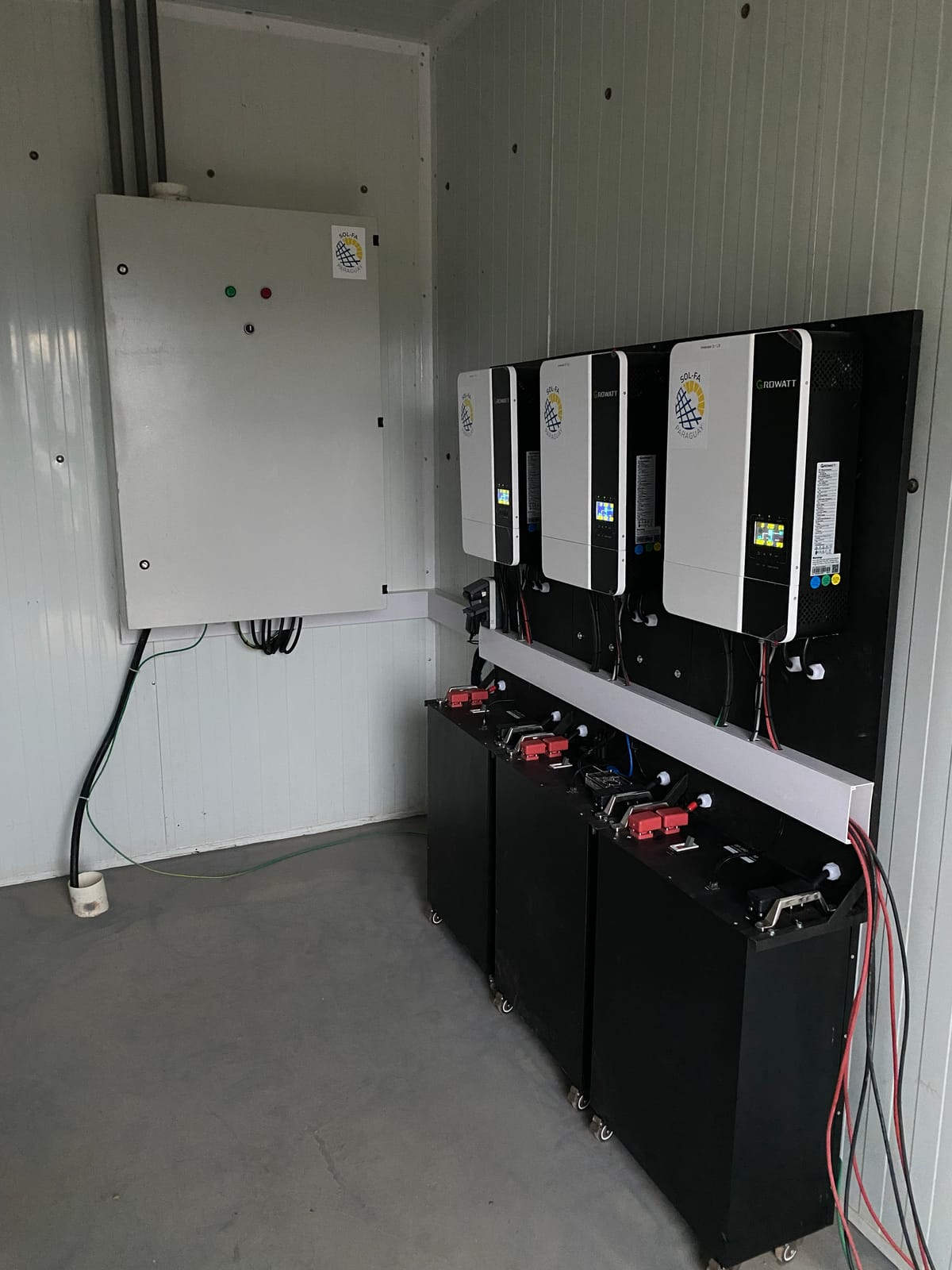 6 kWp residential solar installation in Mariano Roque Alonso