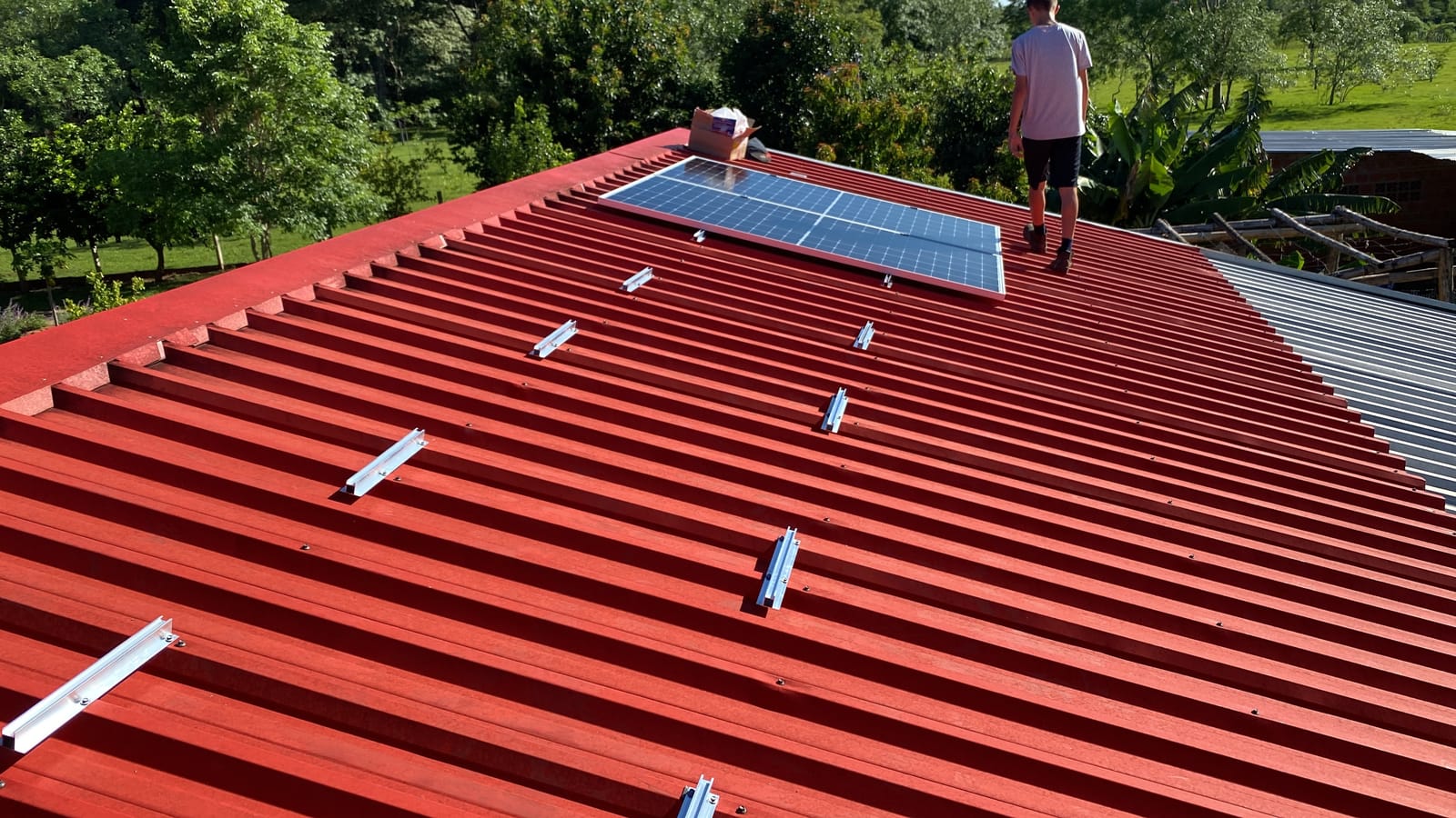 40 kWp commercial solar installation in Ciudad del Este