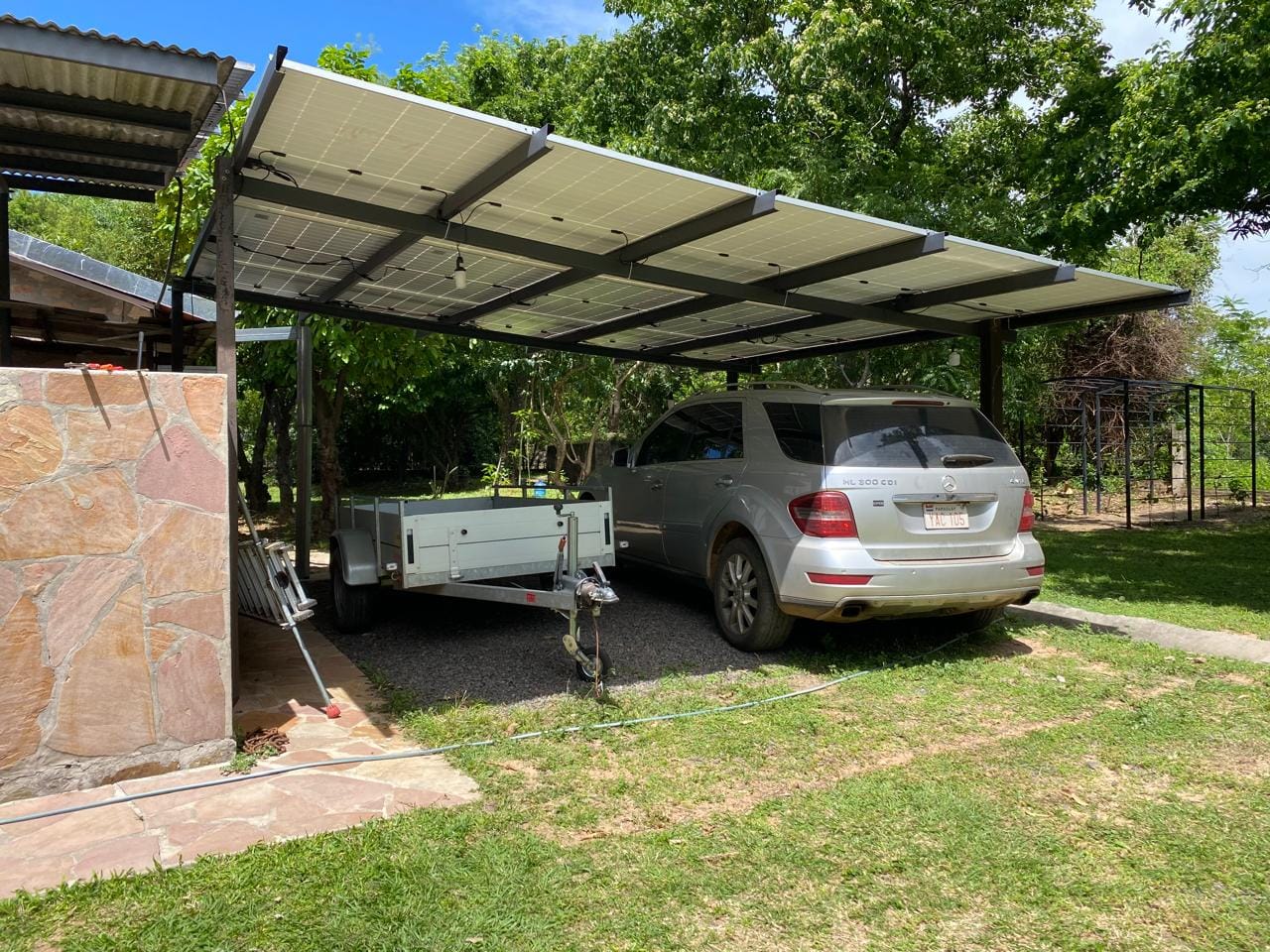 16 kWp agricultural solar installation in Presidente Franco