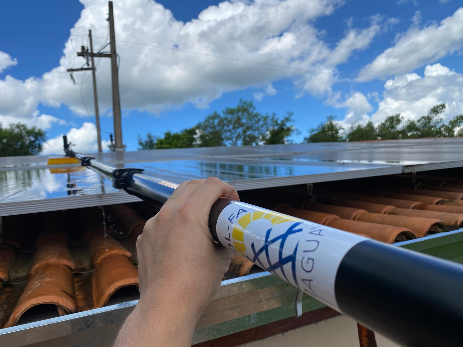 5 kWp residential solar installation in Bella Vista