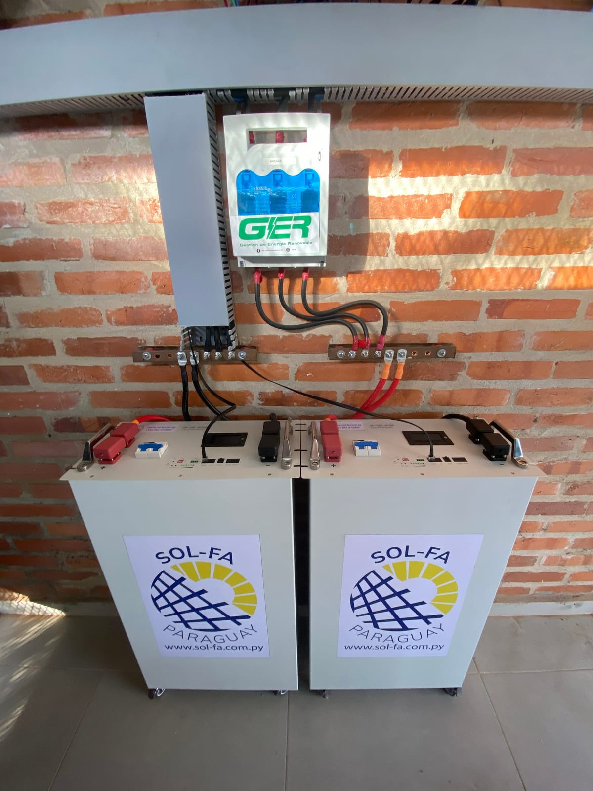48 kWp ground-mount solar installation in San Pedro